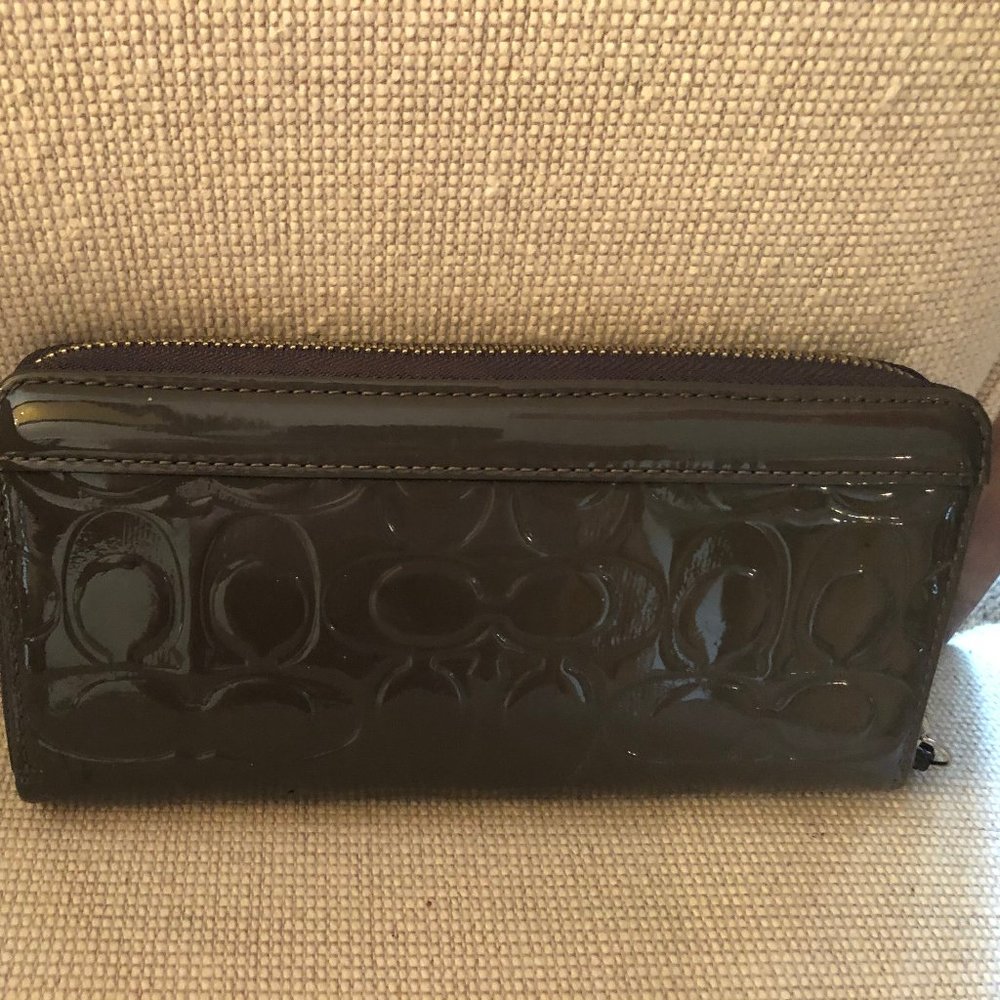 Coach Accordion Zip Wallet